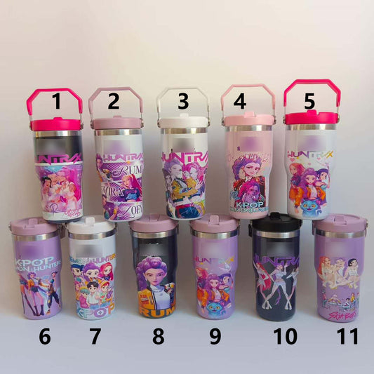 20oz Cartoon Girl Stainless Steel travel Tumblers Wholesalers Only