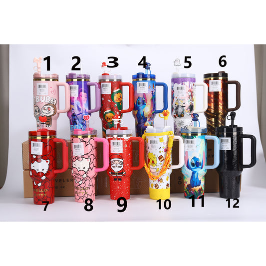 High Quality 40Oz SS Tumblers Cartoon Series  Air Post Free Shipping