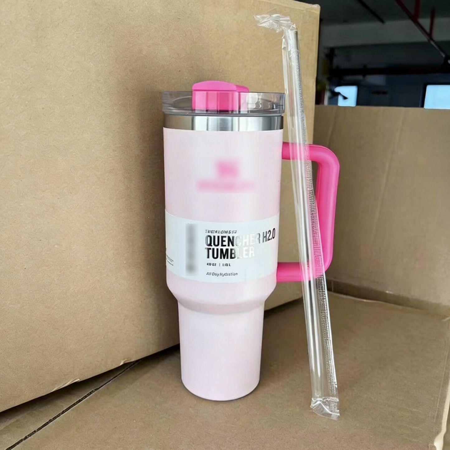 40oz Powder coating  solid color tumbler with printed box for each in 15 colors free shipping