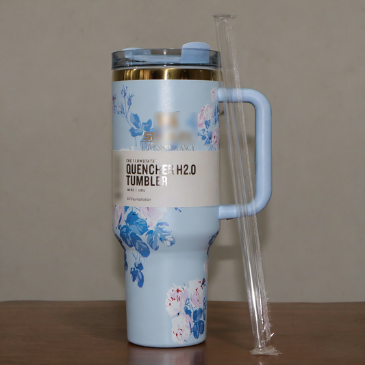 40oz Stainless Steel Cups/Tumblers in 6 designs Stan FlowState Tumbler with straw Free Shipping