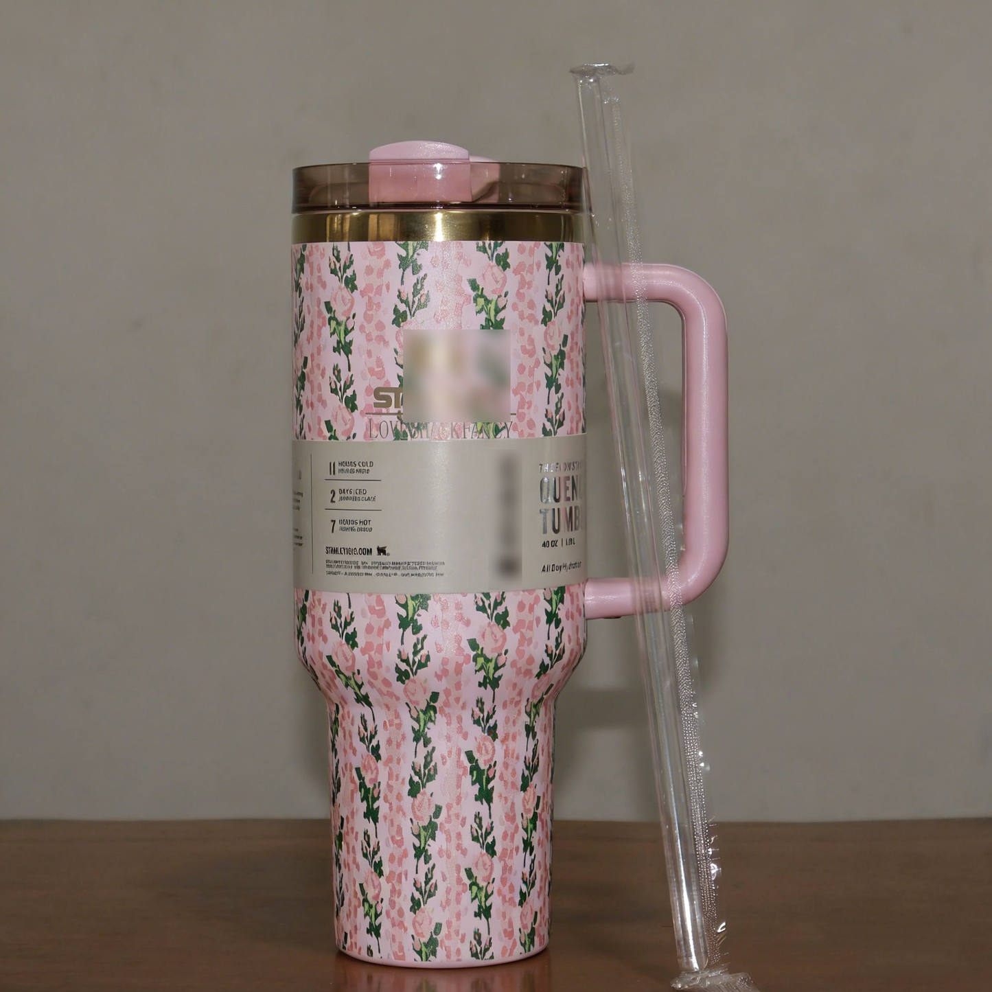 40oz Stainless Steel Cups/Tumblers in 6 designs Stan FlowState Tumbler with straw Free Shipping